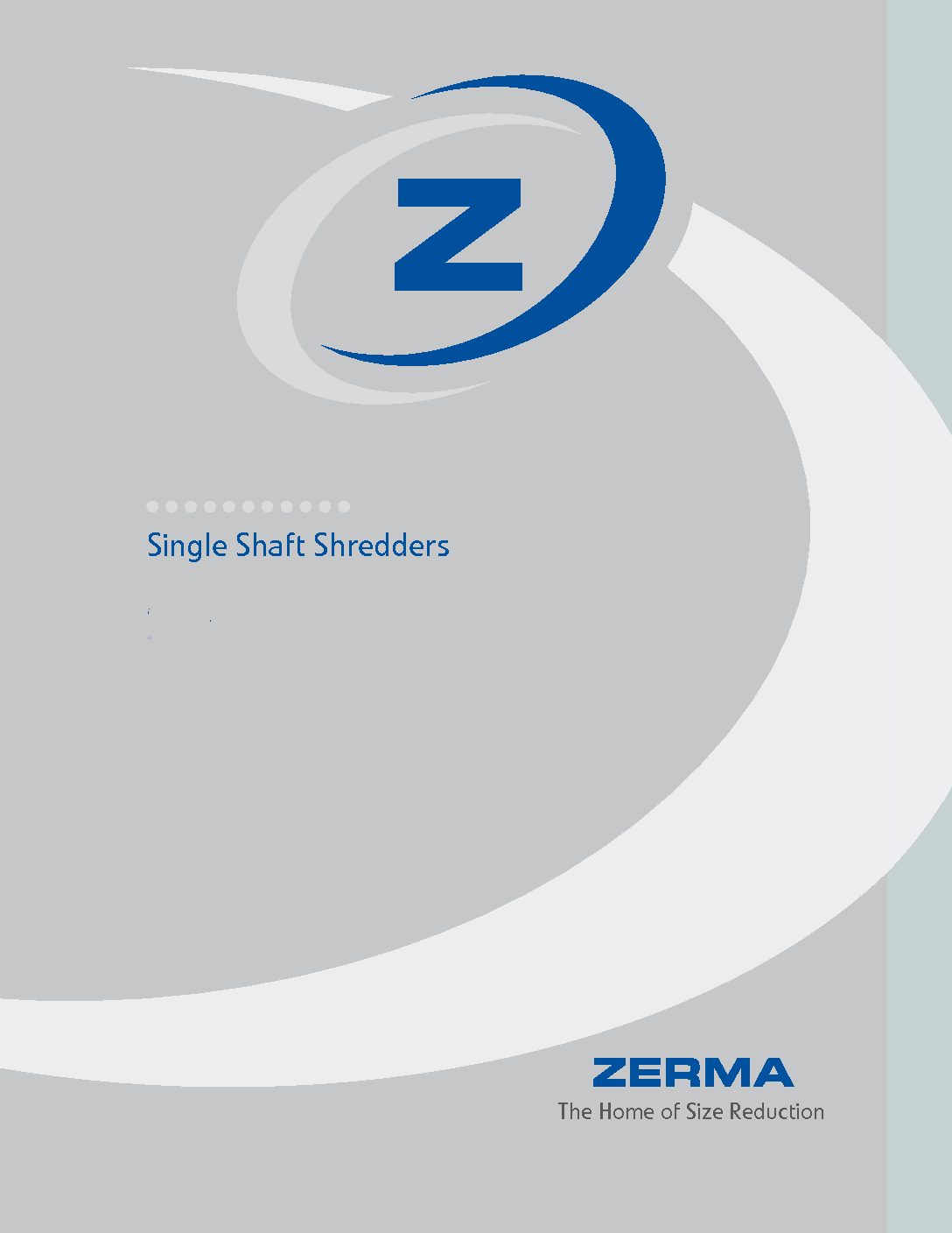 ZERMA Single Shaft Shredders